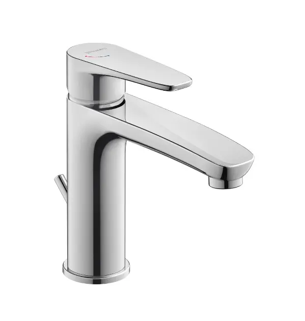 Duravit B.1 - Waschtischarmatur mit Ablaufgarnitur, MinusFlow, FreshStart, Chrom B11023001010