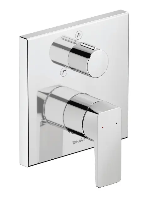 E-shop Duravit Manhattan - Batéria pod omietku, na 2 spotrebiče, chróm MH5210018010