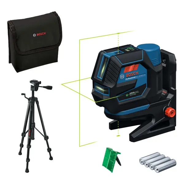 Levně Bosch Nářadí - Kombinovaný laser, dosah 50 m, s příslušenstvím, baterie 0601066S01