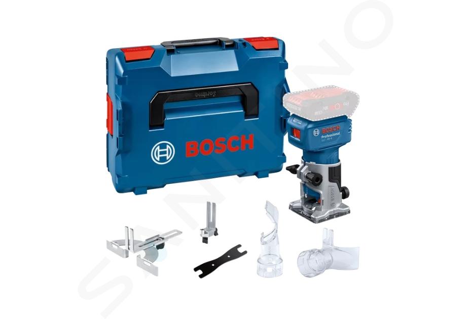 Bosch Unelte - Mașină de frezat muchii pe acumulator de 18V, fără acumulator și încărcător 06016C6001