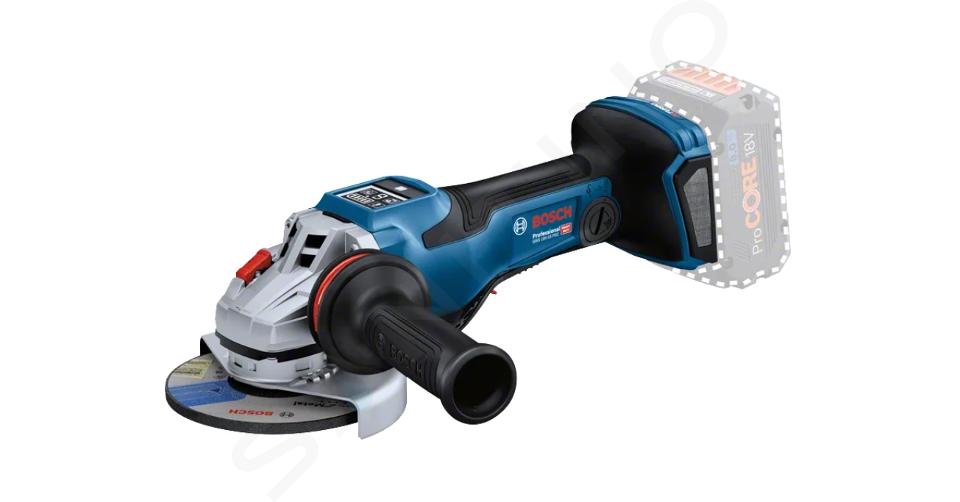 Bosch Náradie - 18V AKU uhlová brúska 125 mm, bez batérie a nabíjačky 06019H6B00