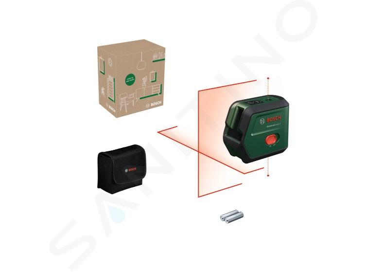 Bosch Príslušenstvo - Krížový laser, dosah 12 m, s príslušenstvom 0603663FZ0