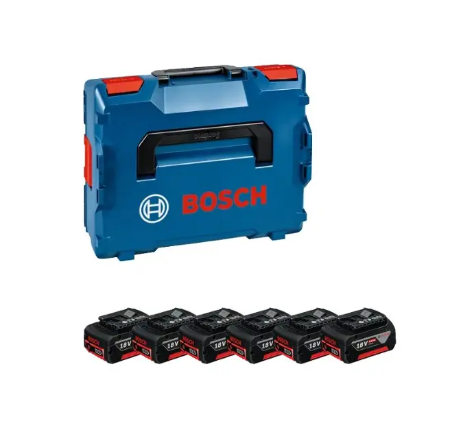 Levně Bosch Příslušenství - 18V akumulátor GBA 4,0 Ah, 6 ks 1600A02A2S