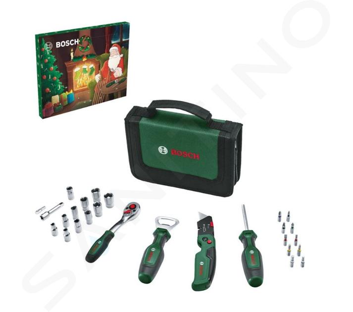 Bosch - Adventný kalendár - súprava náradia 1600A02W7T