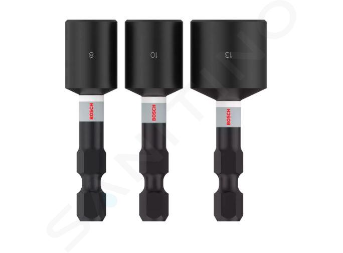 Bosch Zubehör - 3-teiliger Steckschlüssel-Satz 2608521U64
