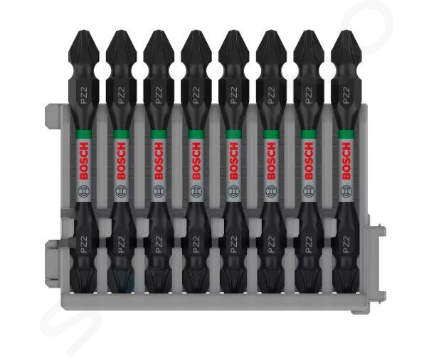 Bosch Príslušenstvo - Súprava obojstranných bitov PZ2, 8 ks 2608522338