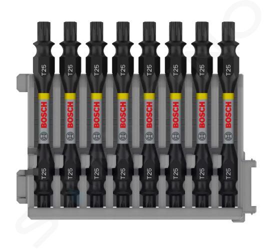 Bosch Príslušenstvo - Súprava obojstranných bitov T25, 8 ks 2608522340