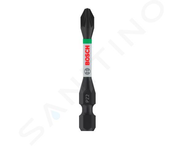 Bosch Príslušenstvo - Súprava predĺžených bitov PZ2, dĺžka 55 mm, 2 ks 2608522544