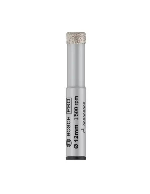 Levně Bosch Příslušenství - Diamantová vrtací korunka do dlaždic a obkladů, průměr 12 mm 2608599057