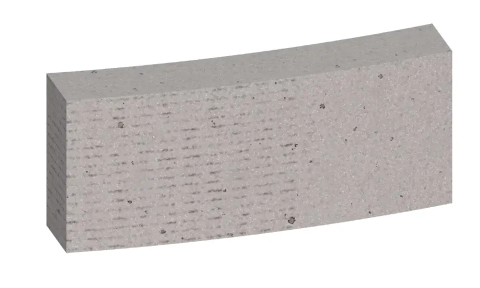 Levně Bosch Příslušenství - Náhradní segment pro vrtací korunky, pro průměr 250 mm, 18 ks 2608601806