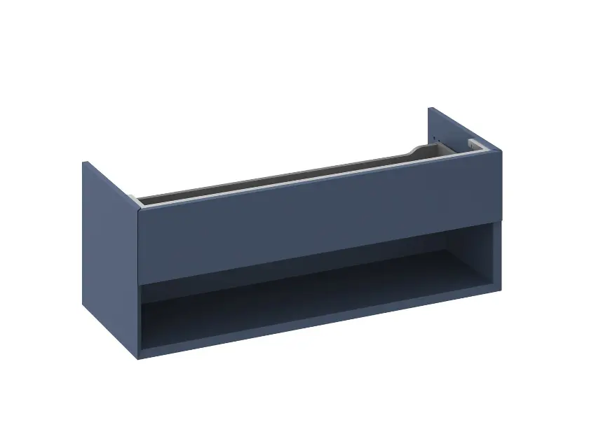 Levně Ravak Lite - Umyvadlová skříňka 120x45x43 cm, 1 zásuvka, Deepsea Blue X000001869