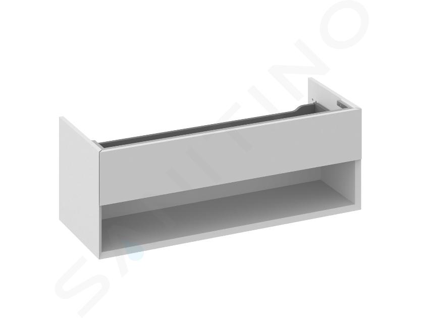 Ravak Lite - Dulap lavoar 120x45x43 cm, 1 sertar, Smoke Grey X000001871