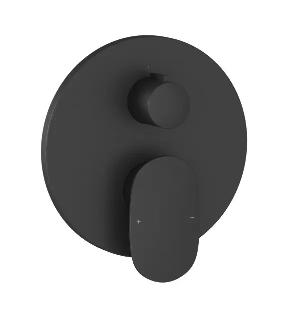 Ravak Spring - Baterie pod omítku, pro 2 spotřebiče, matná černá X070552