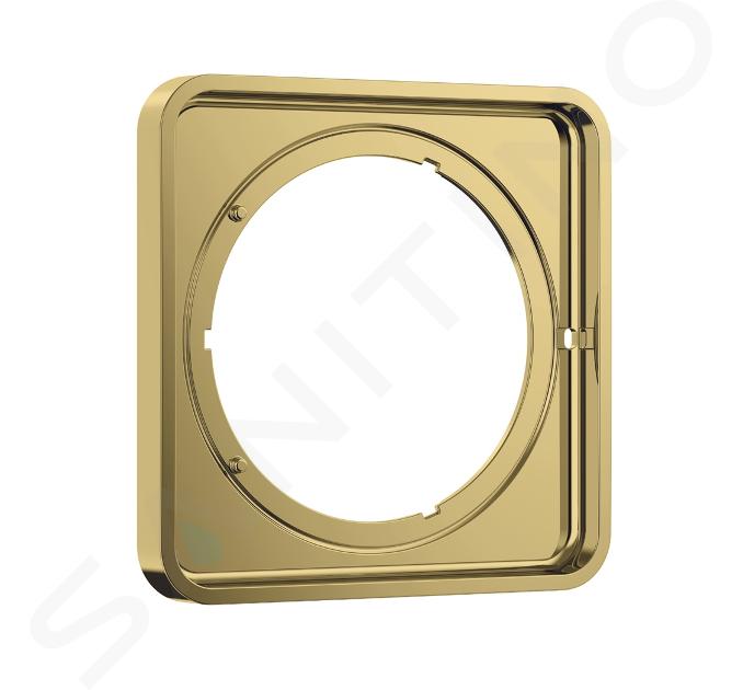 Axor ShowerSelect ID - Prodloužení 17x17 cm, leštěný vzhled zlata 13640990