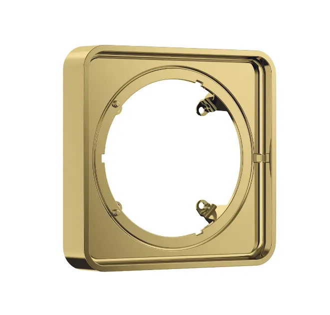 Levně Axor ShowerSelect ID - Prodloužení 17x17 cm, leštěný vzhled zlata 13643990