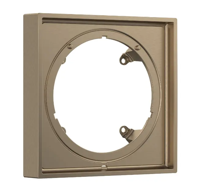 Levně Axor ShowerSelect ID - Prodloužení 17x17 cm, kartáčovaný bronz 13645140