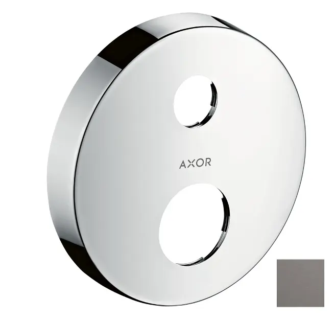 Levně Axor Příslušenství - Prodlužovací krycí rozeta 33 mm, kartáčovaný černý chrom 14961340