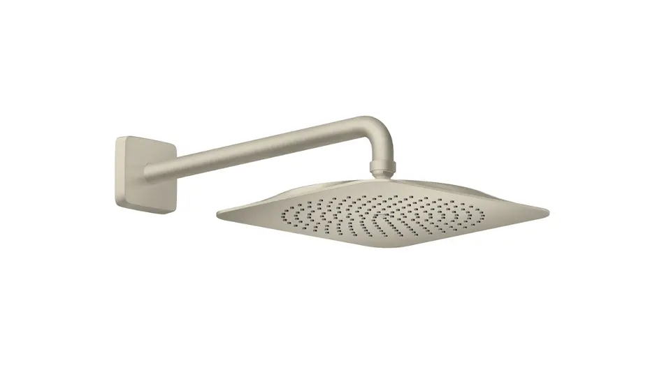 Levně Axor Citterio C - Hlavová sprcha 27x27 cm, EcoSmart, kartáčovaný nikl 28791820