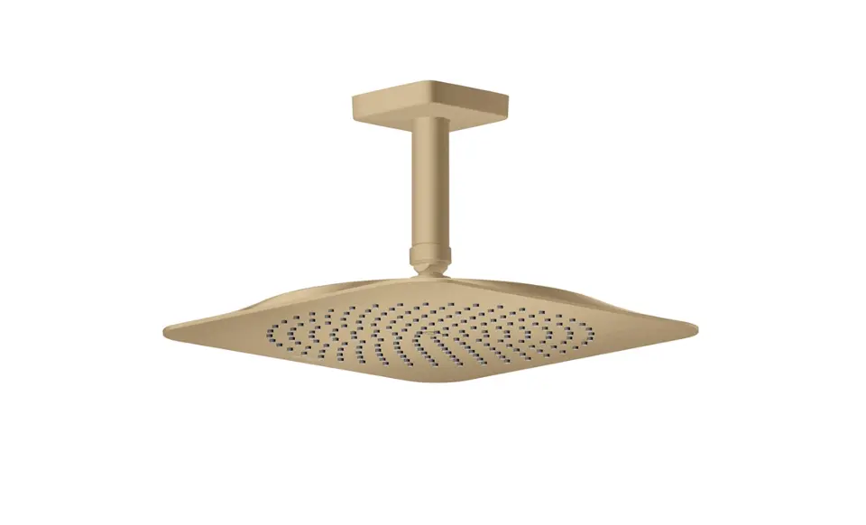 Levně Axor Citterio C - Hlavová sprcha 27x27 cm, kartáčovaný bronz 28792140