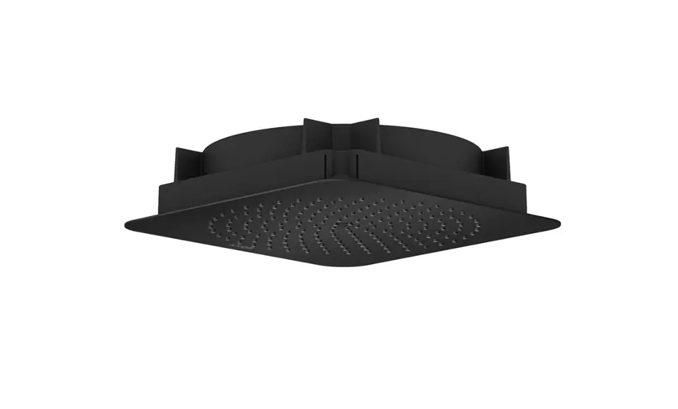 Levně Axor Citterio C - Hlavová sprcha 27x27 cm, matná černá 28794670