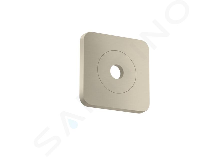 Axor Citterio C - Afdekrozet 12x12 cm, geborsteld nikkel 28801820