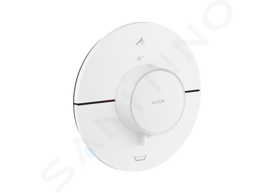 Axor ShowerSelect ID - Termostatická batéria pod omietku, na 2 spotrebiče, matná biela 36751700