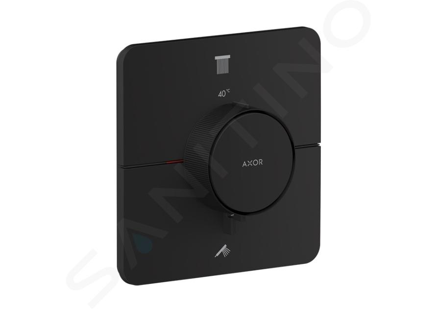 Axor ShowerSelect ID - Termostatická batéria pod omietku, na 2 spotrebiče, matná čierna 36754670