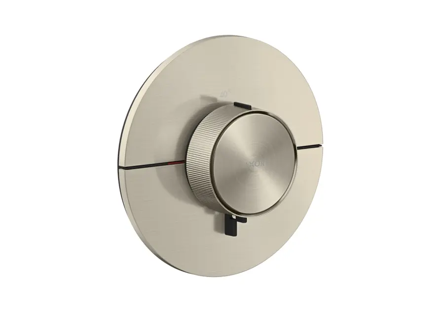 Levně Axor ShowerSelect ID - Termostatická baterie pod omítku, HighFlow, kartáčovaný nikl 36759820