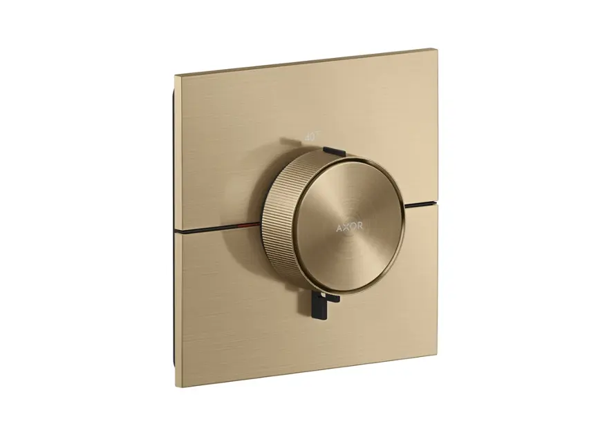 Levně Axor ShowerSelect ID - Termostatická baterie pod omítku, HighFlow, kartáčovaný bronz 36774140