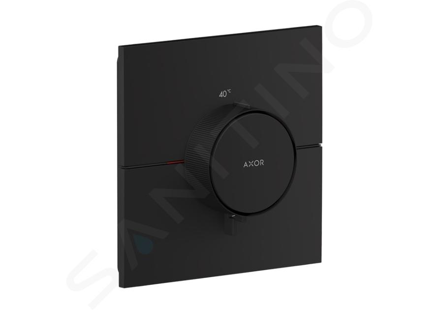 Axor ShowerSelect ID - Termostatická baterie pod omítku, HighFlow, matná černá 36774670