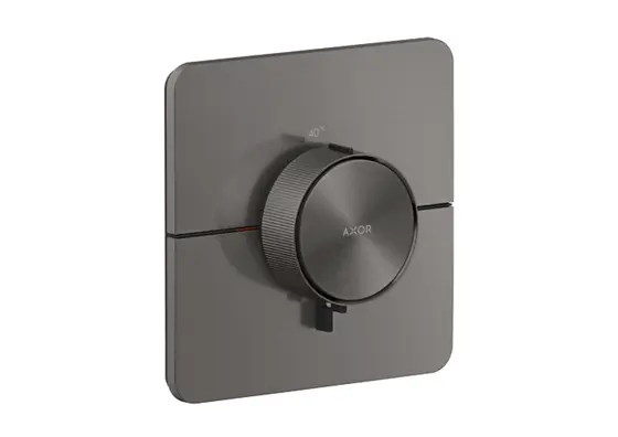 Levně Axor ShowerSelect ID - Termostatická baterie pod omítku, HighFlow, kartáčovaný černý chrom 36775340