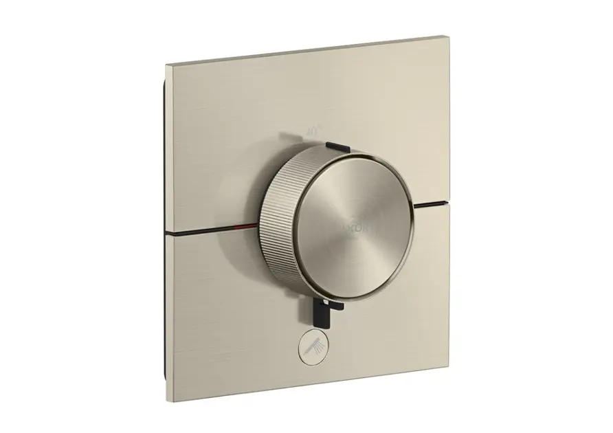 Levně Axor ShowerSelect ID - Termostatická sprchová baterie pod omítku, HighFlow, kartáčovaný nikl 36777820