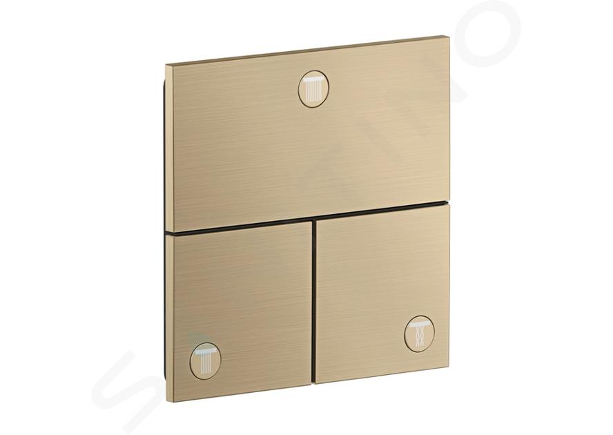 Axor ShowerSelect ID - Ventil pod omietku na 3 spotrebiče, kefovaný bronz 36780140