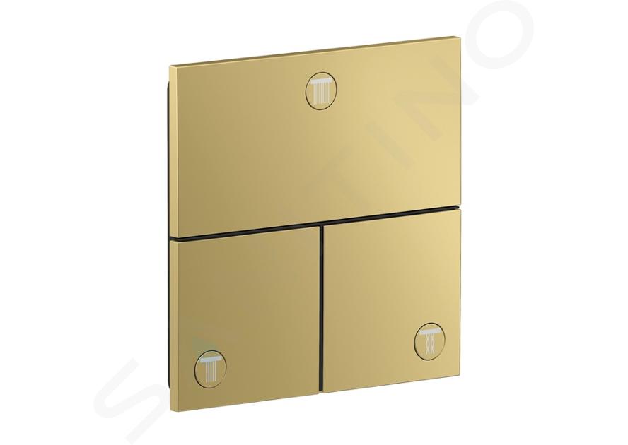 Axor ShowerSelect ID - Ventil pod omietku na 3 spotrebiče, leštený vzhľad zlata 36780990