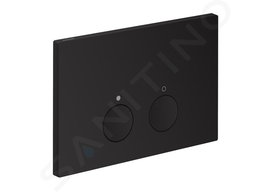 Axor FlushPlate - Ovládanie splachovania, matná čierna 42530670