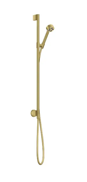 Axor One - Set sprchovej hlavice, tyče a hadice, 2 prúdy, EcoSmart, kefovaná mosadz 48791950