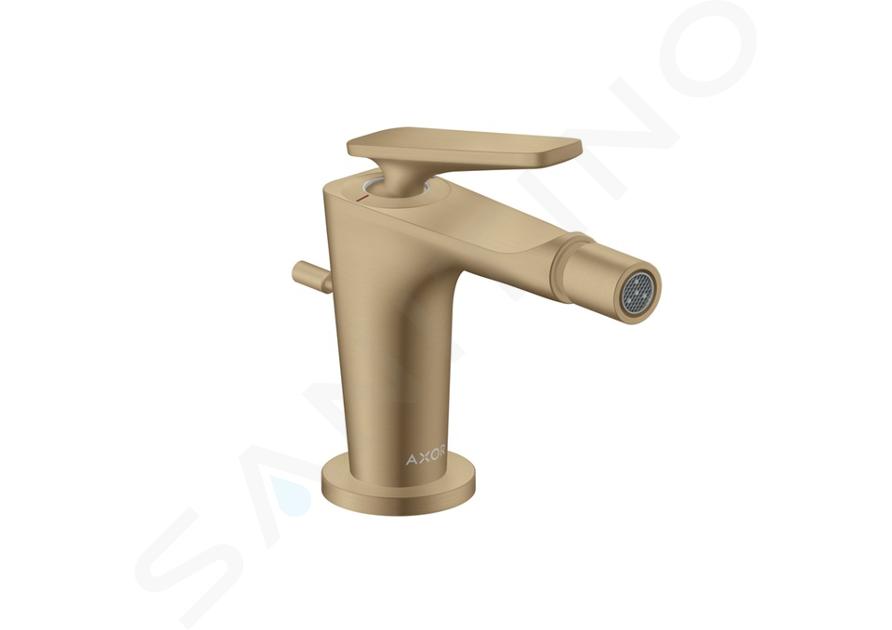 Axor Citterio C - Grifo de bidé con desagüe, bronce cepillado 49210140