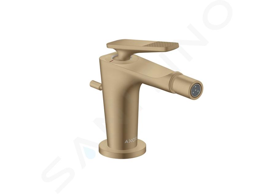 Axor Citterio C - Grifo de bidé con desagüe, bronce cepillado 49211140