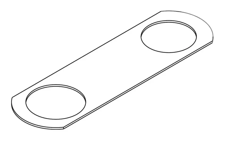 Axor Citterio C - Montageplatte 49449000
