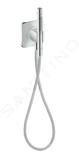 Axor Citterio C - Set doccetta, preda d'acqua e tubo flessibile, 2 getti, cromo 49626000