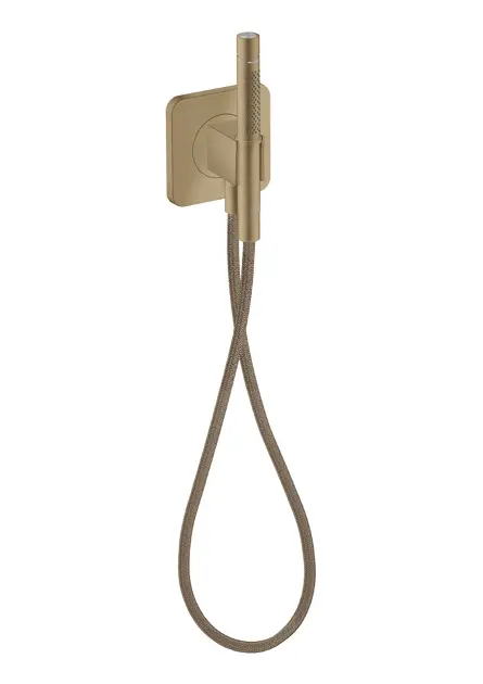 Axor Citterio C - Set pomme de douche, coude et flexible, 2 jets, bronze 49626140