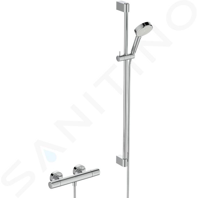 Ideal Standard Ceratherm T25 - Sprchový set s termostatem, 2 proudy, chrom A8515AA