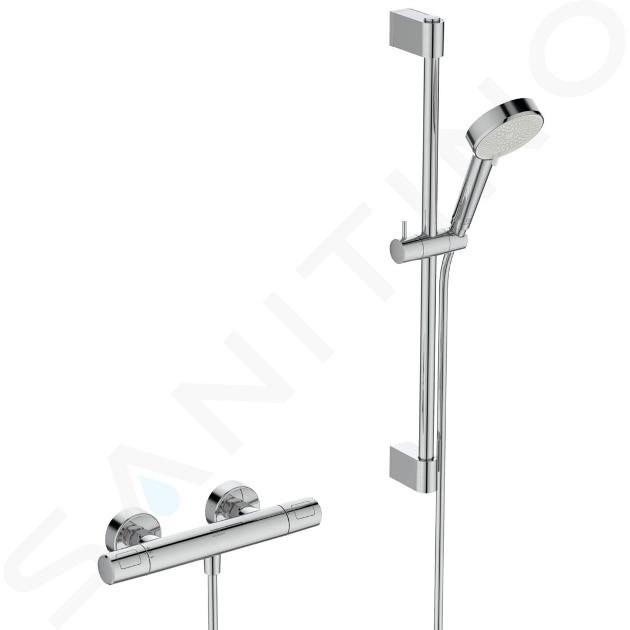 Ideal Standard Ceratherm T25 - Sprchový set s termostatem, 2 proudy, chrom A8528AA