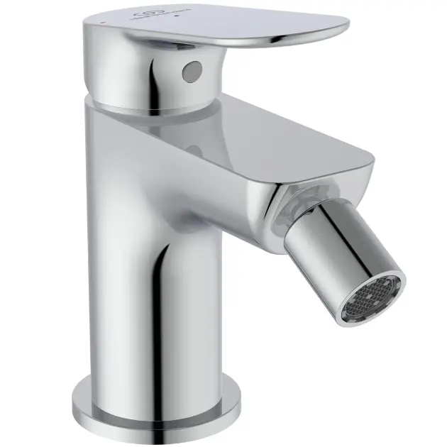 Ideal Standard Ceralife O - Mitigeur de bidet avec bonde Click-Clack, BlueStart, chrome BE021AA