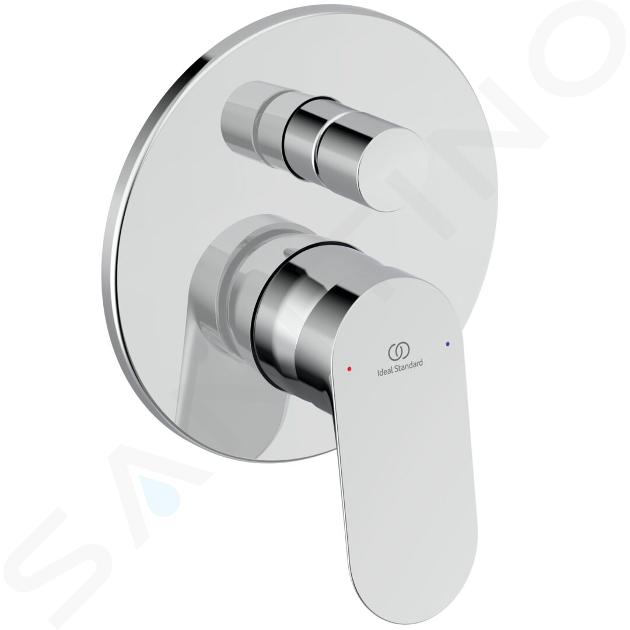 Ideal Standard Ceralife O - Batéria pod omietku, na 2 spotrebiče, s telesom, chróm BE023AA