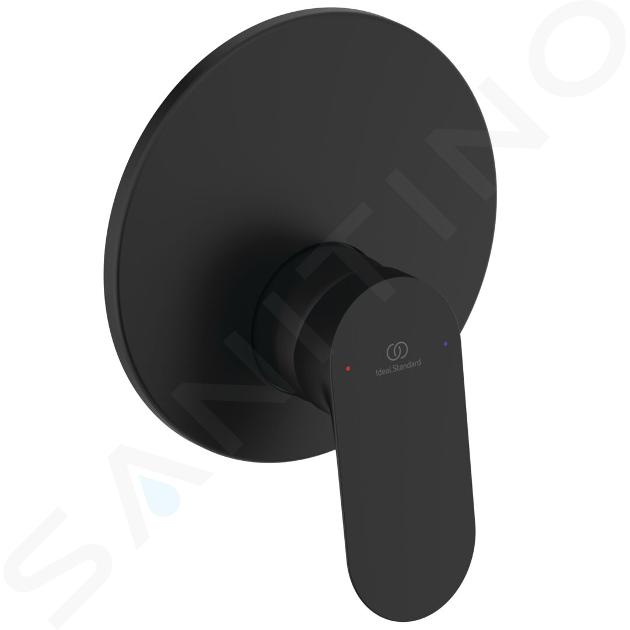 Ideal Standard Ceralife O - Sprchová batéria pod omietku, hodvábna čierna BE024XG