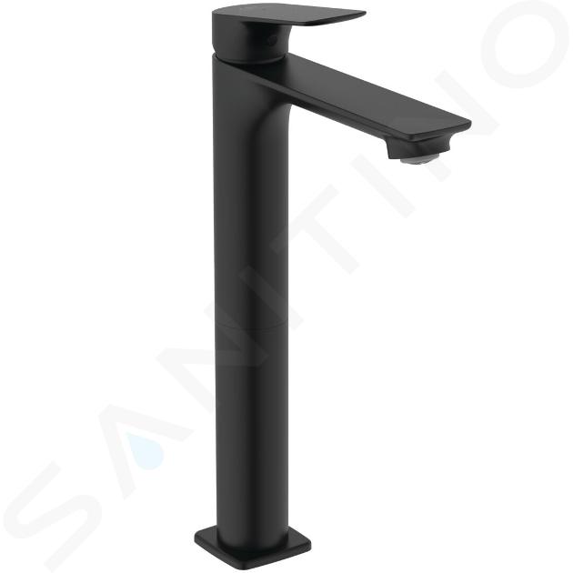 Ideal Standard Ceralife C - Wastafelkraan met Click-Clack afvoer, BlueStart, zijdezwart BE051XG