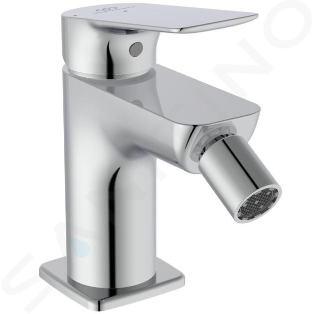 Ideal Standard Ceralife C - Bidetarmatur mit Click-Clack-Ablauf, BlueStart, chrom BE059AA