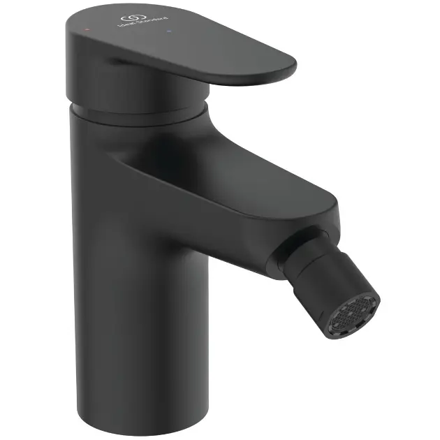 Ideal Standard ALU+ - Bidetkraan met Click-Clack uitloop, BlueStart, zijdezwart BE132XG