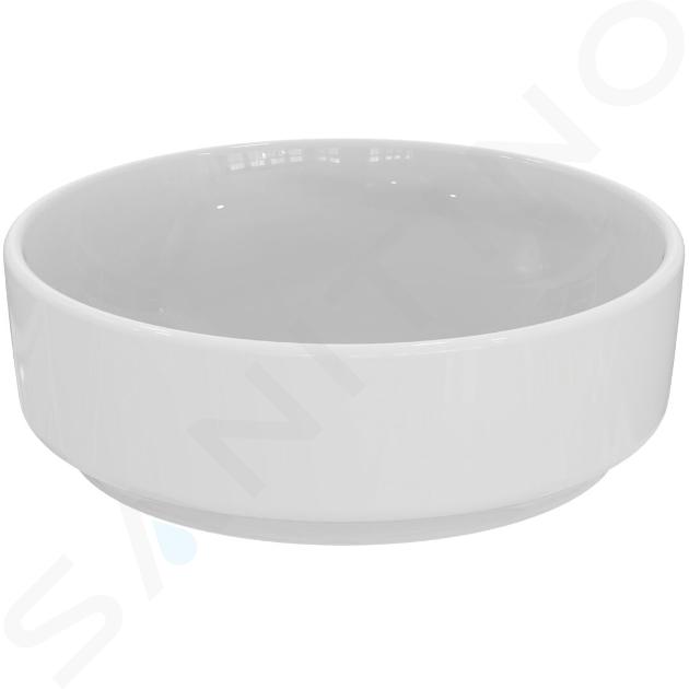 Ideal Standard i.Life O - Opzetwastafel, diameter 40 cm, zonder overloop, wit T573301